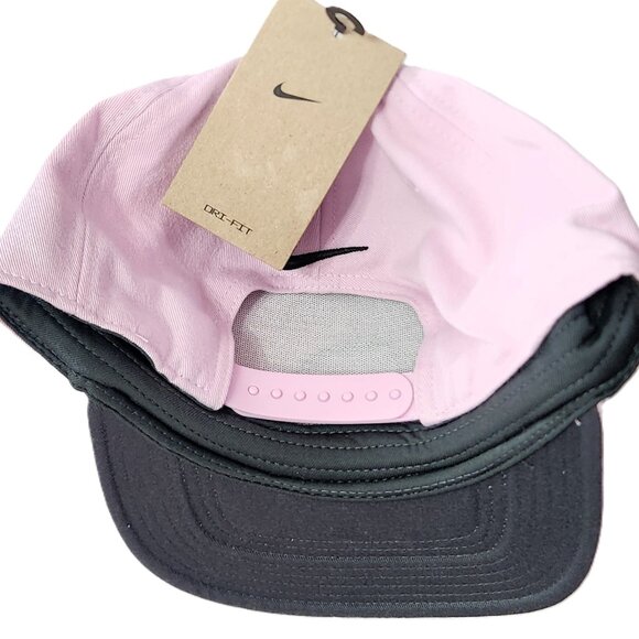 Nike Pro Structured Cap Hat Adult Unisex Pink Snapback Dri Fit Golf - L/XL - Picture 3 of 8